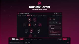 BazuFix Craft | FiveM Advanced Crafting System – Research Tree, Admin Panel & Crafting Queue News