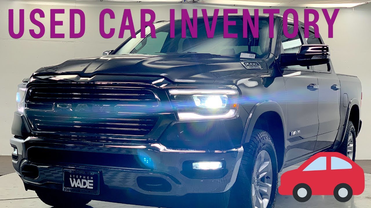 St. USED CARS 2019 RAM 1500 Laramie ONE OWNER CLEAN CARFAX