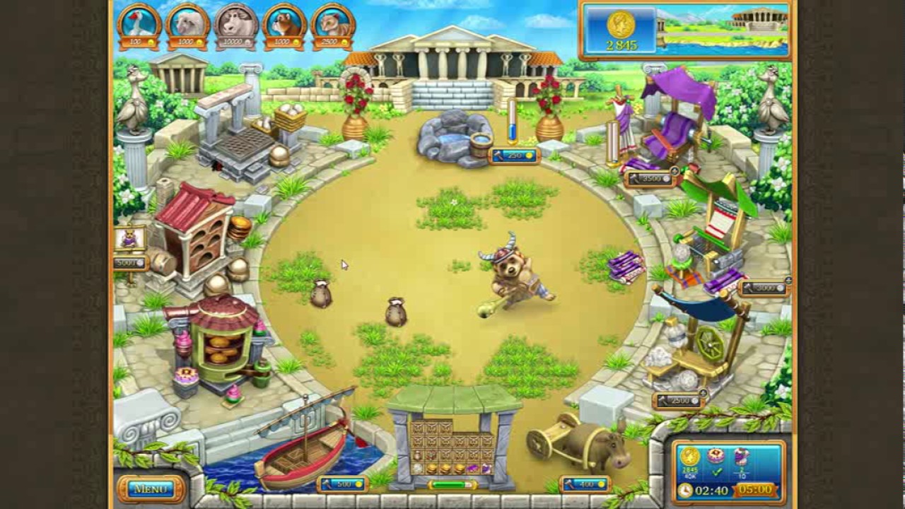 farm frenzy ancient rome walkthrough