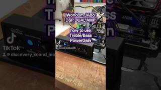 #JAB6 #dsp Dual #classdamplifier HOW TO USE TREBLE/BASS POWERGAIN @DSM-DiscoverySoundMonitor