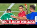 20 minutes of brutal rugby red card incidents