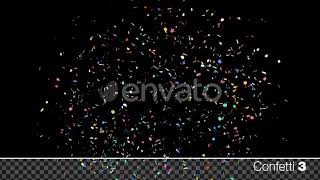 4K Celebration Confetti Explosions Pack | Motion Graphics - Envato elements