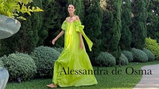 Alessandra de Osma   Fashion model, designer and Princess