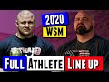 The Athletes Competing at 2020 World's Strongest Man | Full Confirmed List