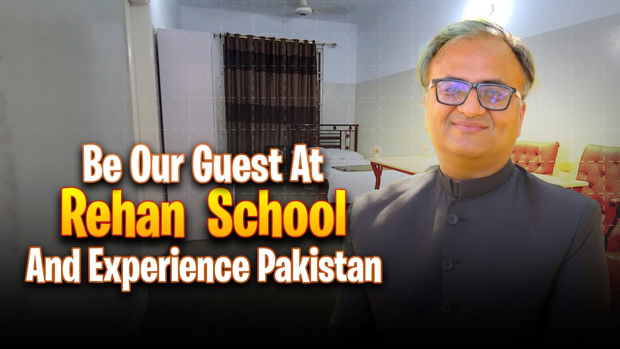 Thumbnail for Rehan Allahwala Invites You To Be A Guest At Rehan School Korangi Campus And Experience Pakistan