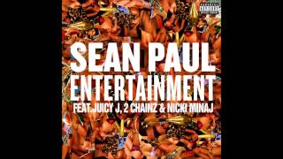 Sean Paul - Entertainment Remix Ft. Nicki Minaj, Juicy J, & 2 Chainz (Audio)