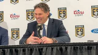 Jaromir Jagr Full Press Conference: When you’re satisfied, it’s over.