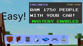 Easy and fast way to get ENGINEER MASTERY | Ability Wars