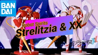 Bandai Robot Spirits Strelitzia / XX Darling in the FRANXX action figures unboxing review