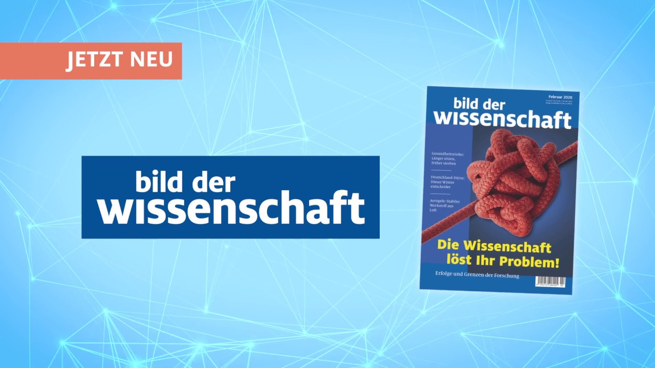 Die Wissenschaft löst Ihr Problem! (bild der wissenschaft 02/2020
