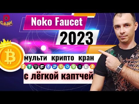 [Noko Faucet] Мульти крипто кран с лёгкой каптчей [2023]. Выплаты на FaucetPay