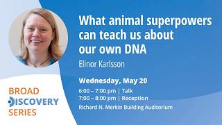 Broad Discovery Series: Elinor Karlsson (2026)
