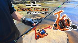 KastKing Lethal Blaze Spinning Reel and Zephyr Rod (Review)