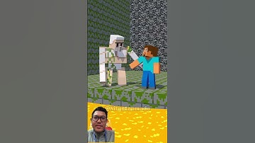 Steve And Mikey & JJ Running Away From Lava Trap! 01