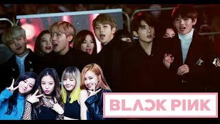 BTS Dancing and Singing to BLACKPINK Songs