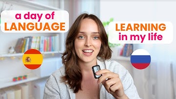 Learning 2 Languages at Once | Spanish & Russian Study Vlog
