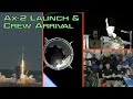 2nd Private Mission to the ISS: Ax-2 Launch &amp; Crew Arrival