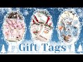 ADORN Your Packages With These UNIQUE Gift Tags! | Shabby Chic | Retro/Vintage | Winter Woodland