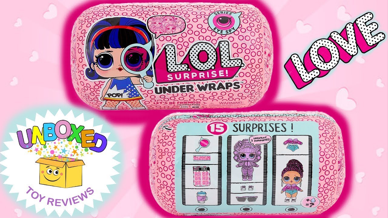 magic crayon kit L.O.L Surprise! Under Wraps Doll | Toy Unboxing
