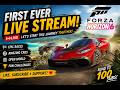 FIRST EVER LIVE STREAM | FORZA HORIZON GAMEPLAY | ROAD TO 100 SUBS 🚗💨