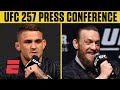 UFC 257: Dustin Poirier vs. Conor McGregor 2 Press Conference | ESPN MMA