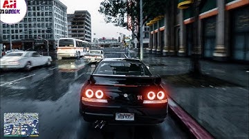 GTA V: Ultra Realistic Graphics - Realism Beyond x RTGI Graphics MOD - Maximum Settings - 2021