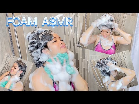 EXTREME FOAMY SHAMPOO HEAD/EAR MASSAGE ASMR