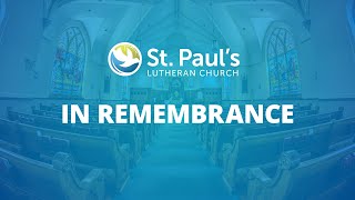 Service for Joyce McCulloch
