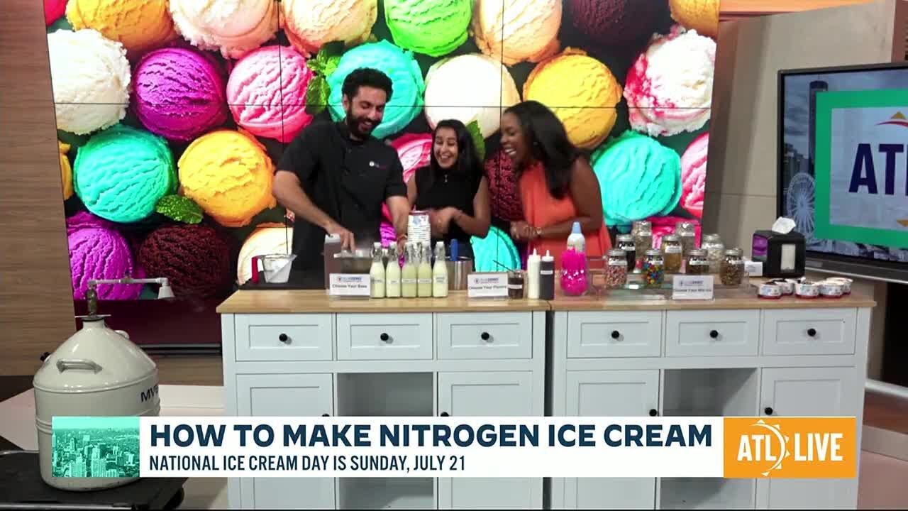 Learn How To Make Nitrogen Ice Cream