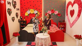 2 Sisters ❤️ BedRoom Makeover - On Her Choice 👉(Most Beautiful) #Love #Fun