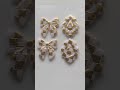 Checkered polymer clay earrings tutorial #polymerclayearrings #diyjewelry #clayjewelry