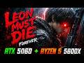 🔥O NOVO MODO DO RESIDENT EVIL REQUIEM NA RTX 5060 + RYZEN 5 5600X ESTÁ INSANO! (Primeira gameplay)