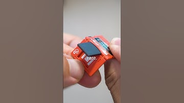 I bought a rare SD card…