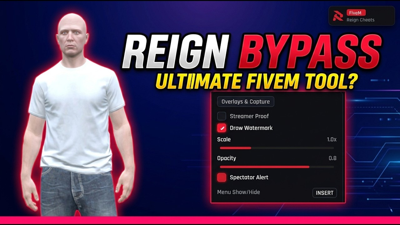 REIGN FIVEM BYPASS - YouTube