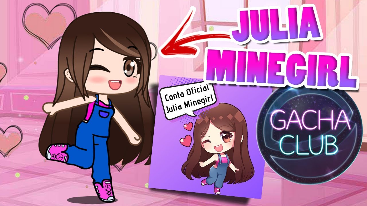 Criando A Julia Minegirl No Gacha Club Youtube - roblox bruxinhas aventureiras wizard adventures