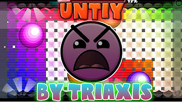 "Unity" 100% All coins By Triaxis | Geometry Dash 2.0
