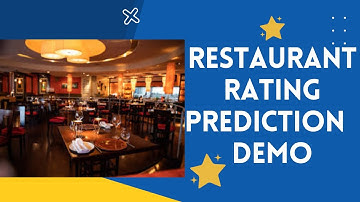 Restaurant Rating Prediction using Machine Learning | Demo Video