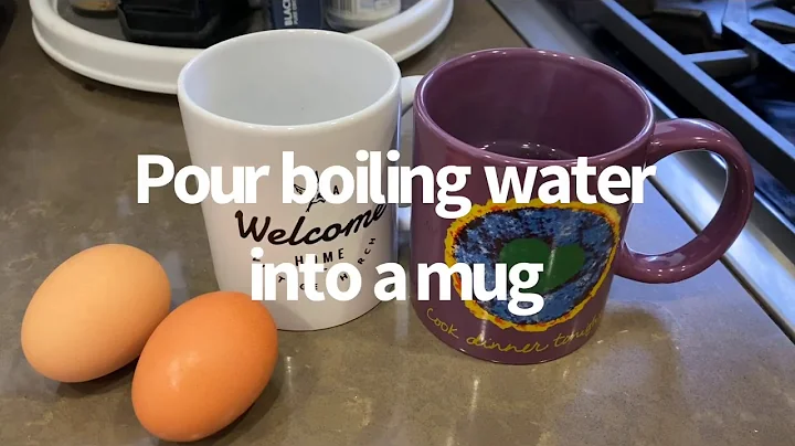 Easy Peasy Poached Eggs in a Coffee Mug