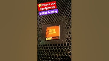 800W #jbl #speaker #dj #bass #full #testing by 1200W #shorts 👍❤
