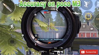 Accuracy on poco M3 🤕