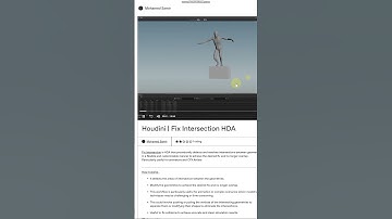 Houdini | Fix intersections by one click!