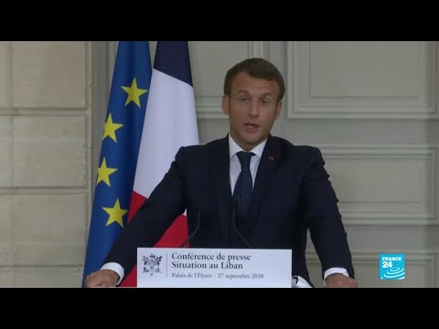 Macron castigates the "betrayal" of Lebanese political elites