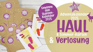 HAUL Adventskalender Kulricke 2025 UND Verlosung!