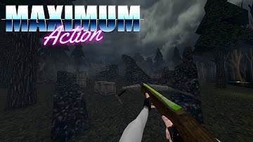 MAXIMUM Action | DUSK endless arena and custom weapons!