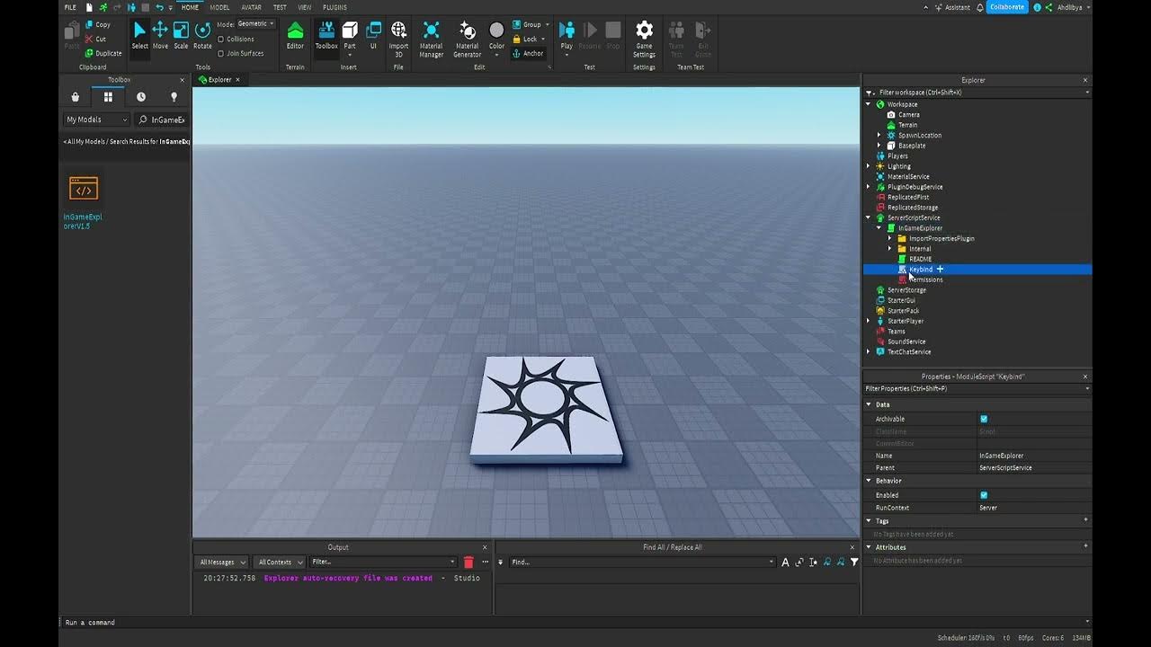 How To Get In Game Explorer ROBLOX STUDIO TUTORIAL YouTube how-to-get-in-game-explorer-roblox-studio-tutorial-youtube
