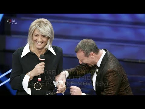 Sanremo 2020, Fiorello entra vestito da Maria De Filippi: la conduttrice gli telefona in diretta