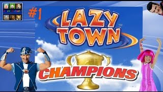 Lazy Town: Champions - easy level #1