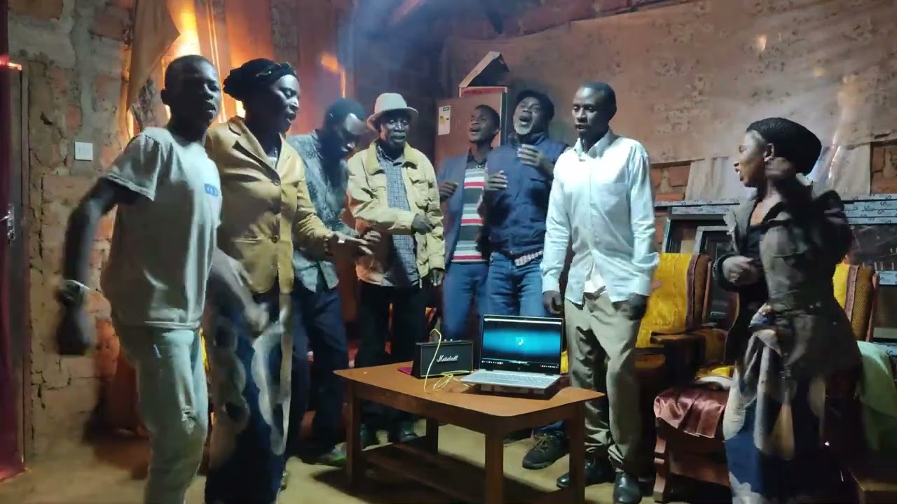 Davies N. Mulaya-Mwaiseni with my family.