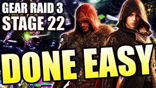 DARK EZIO & the Assassins Are Insane. Gear Raid 3 Stage 22 Guide. Full Breakdown ⁂ Watcher of Realms