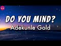 Adekunle Gold - DO YOU MIND? (Lyrics)